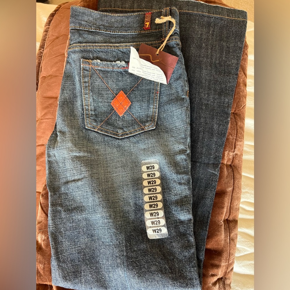 NWT 7famk dojo jeans size 29